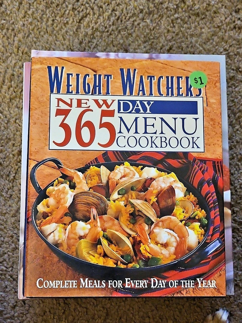 Weight Watchers New 365-Day Menu Cookbook
